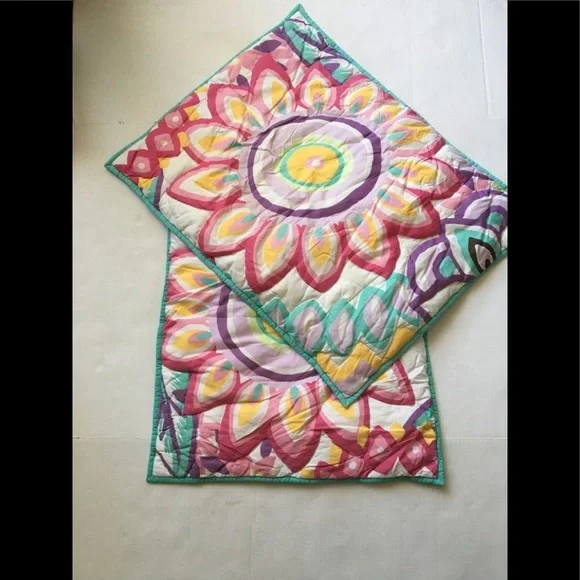 Pottery Barn Teen Floral Pillow Shams m7. - Picture 8 of 10